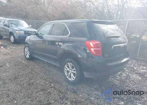 2017 Chevrolet Equinox Ls из США, поврежденный, VIN 2GNFLEEK5H6313841